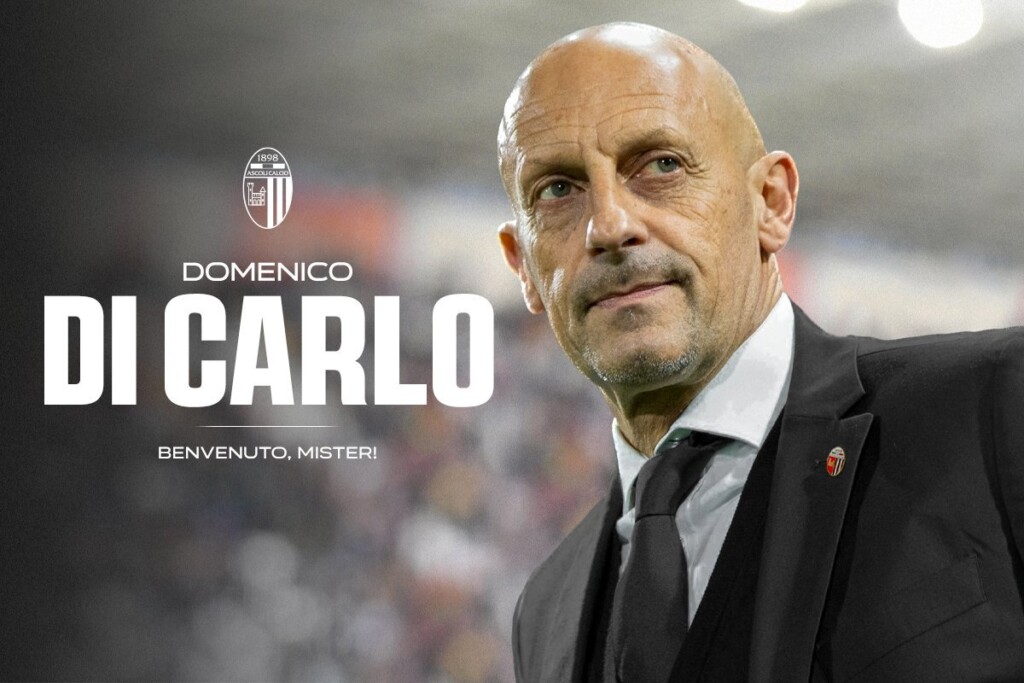 Domenico Di Carlo è il nuovo allenatore dell Ascoli Calcio Ascoli Calcio