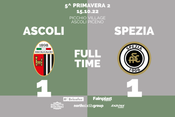 PRIMAVERA 2 | ASCOLI-SPEZIA 1-1