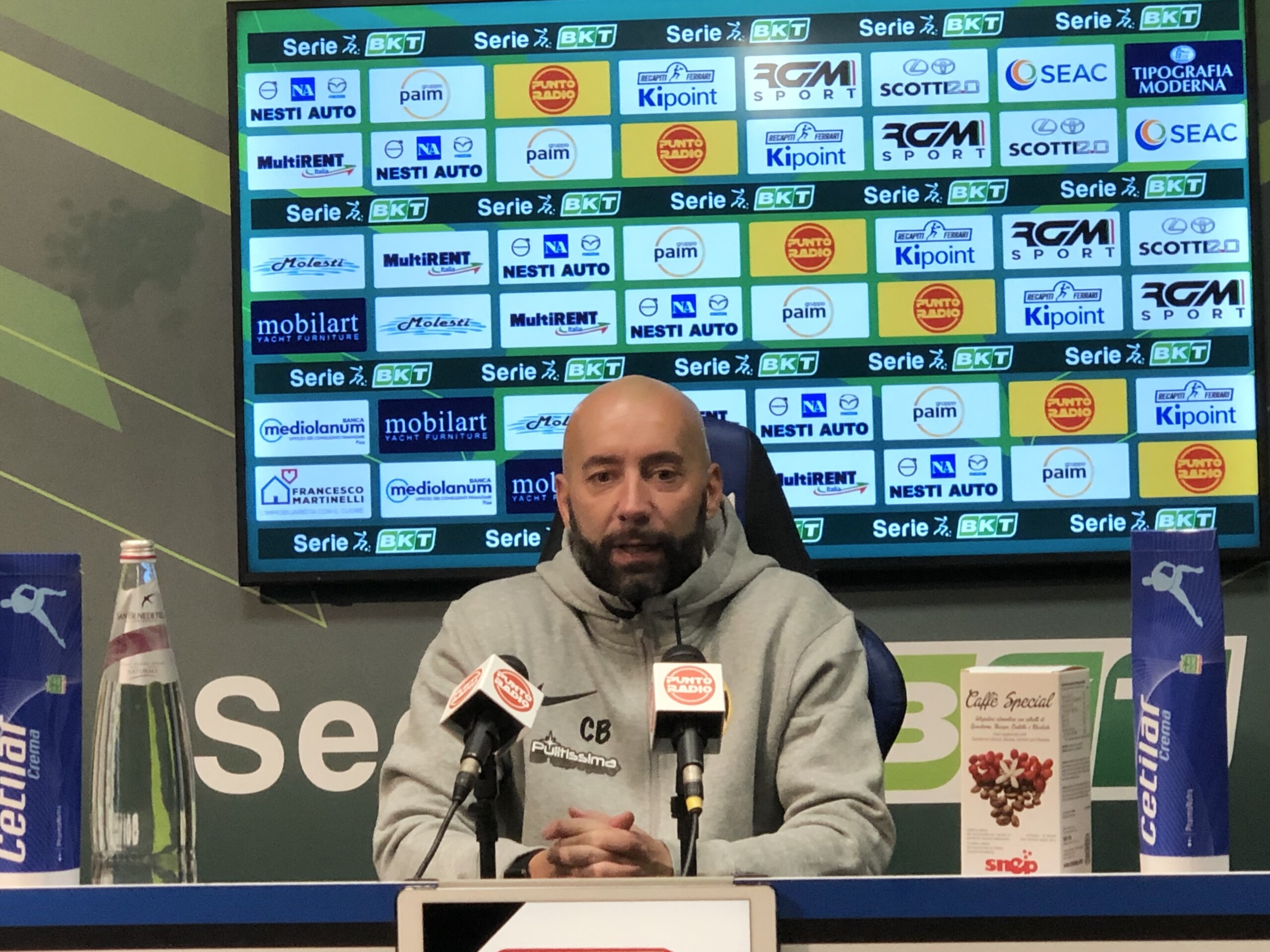 Post gara Mister Bucchi: “Partita equilibrata decisa da due episodi”.