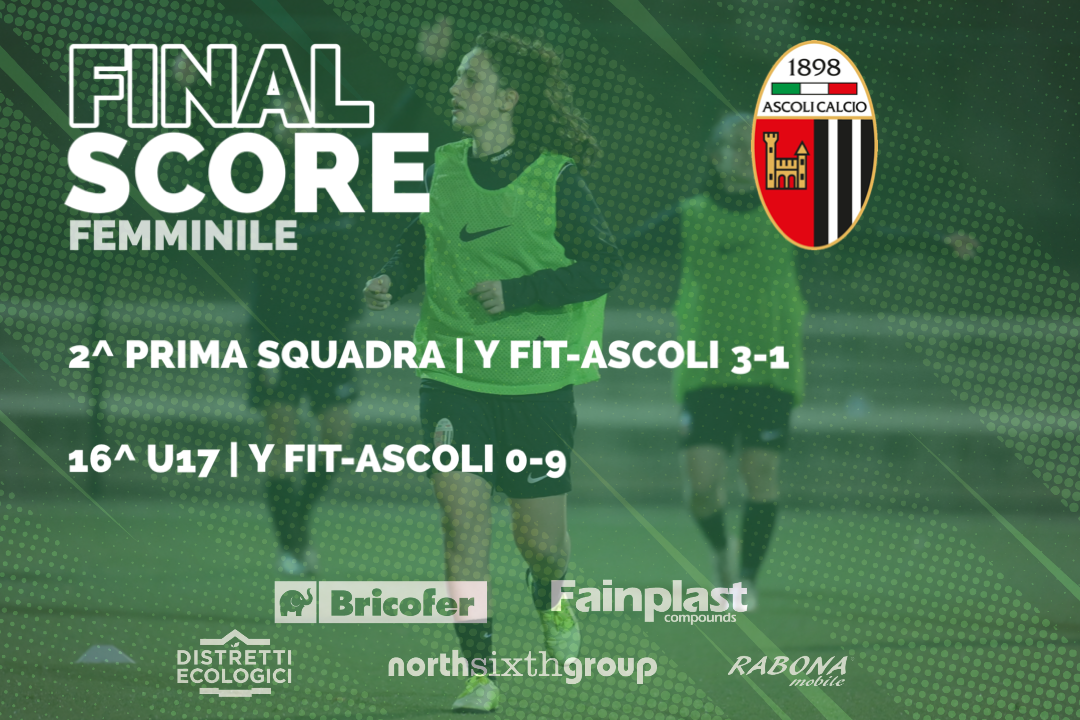 ASCOLI CALCIO FEMMINILE | I RISULTATI DEL WEEKEND