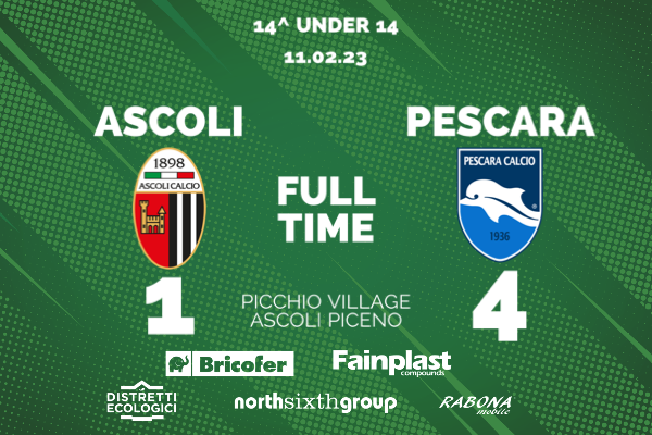 UNDER 14 | ASCOLI-PESCARA 1-4