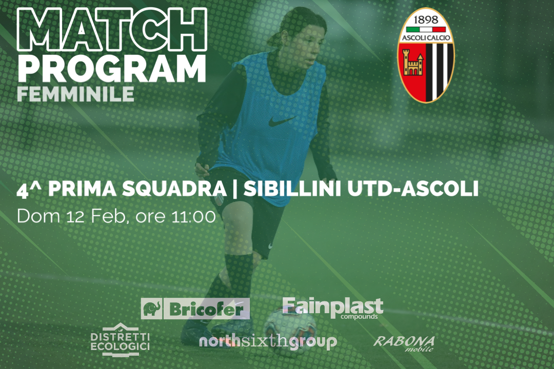 ASCOLI CALCIO FEMMINILE | IL PROGRAMMA DEL WEEKEND