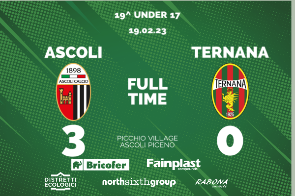 UNDER 17 | ASCOLI-TERNANA 3-0