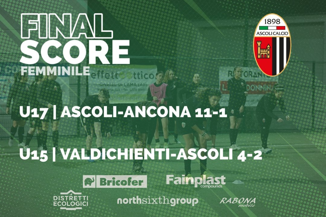 ASCOLI CALCIO FEMMINILE | I RISULTATI DEL WEEKEND