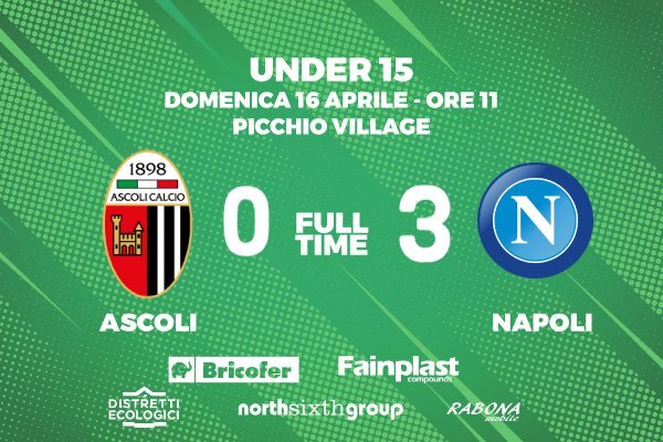 U15 | ASCOLI NAPOLI 0-3