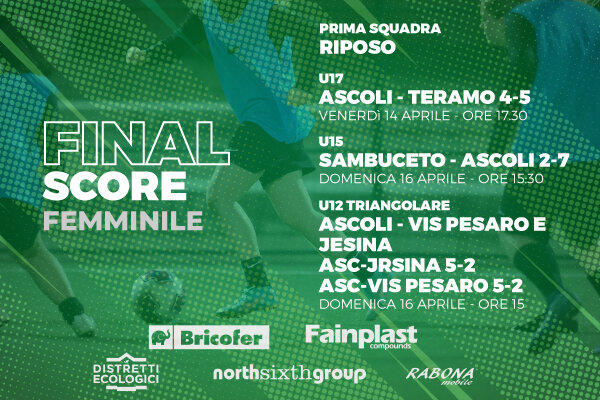 ASCOLI CALCIO FEMMINILE | I RISULTATI DEL WEEKEND