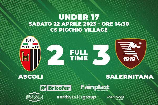 U17 | ASCOLI-SALERNITANA 2-3