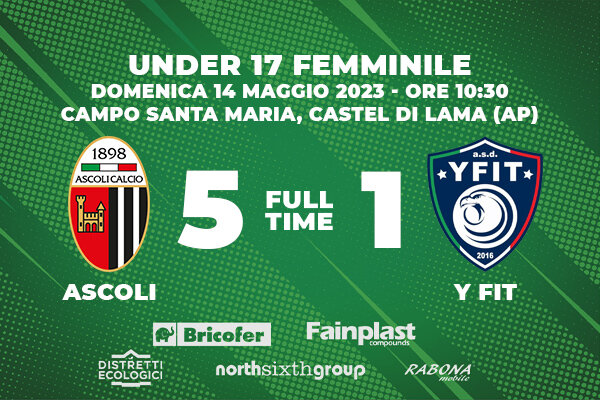 U17 FEMMINILE | ASCOLI-Y FIT 5-1