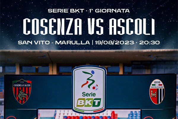 COSENZA-ASCOLI 3-0