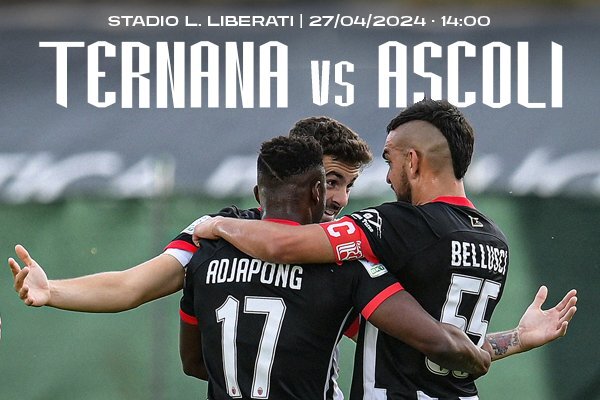 TERNANA-ASCOLI 0-1