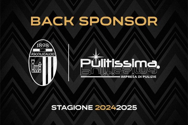 Pulitissima back sponsor di maglia per la s.s. 2024/25.