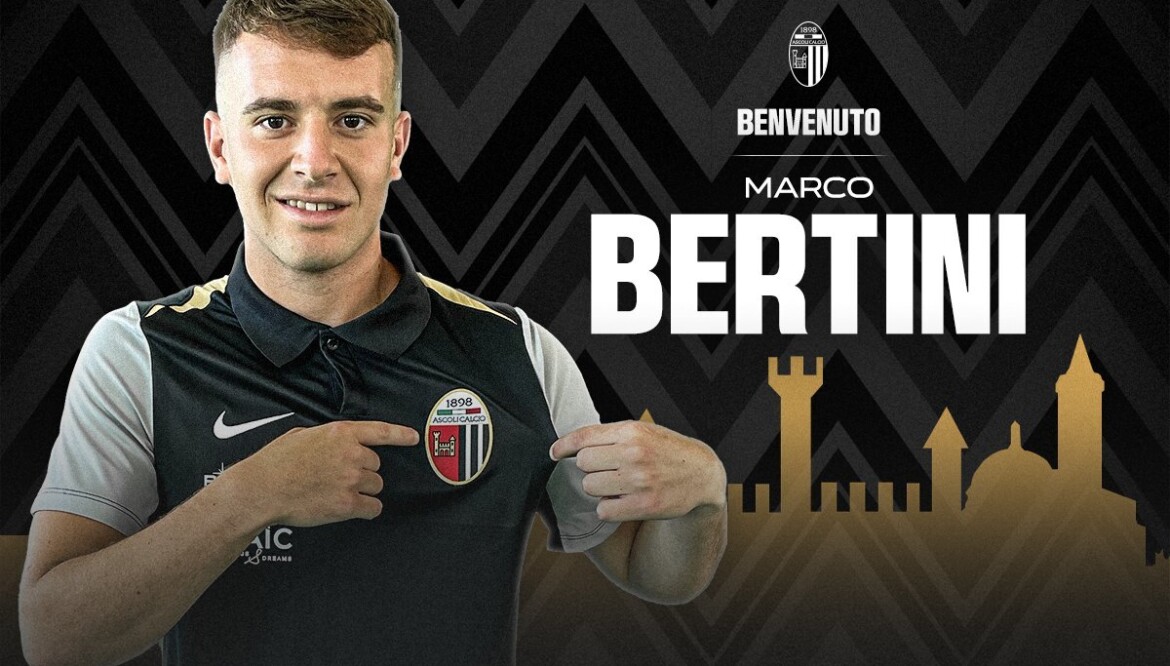#Calciomercato: Bertini il primo volto nuovo in casa Ascoli