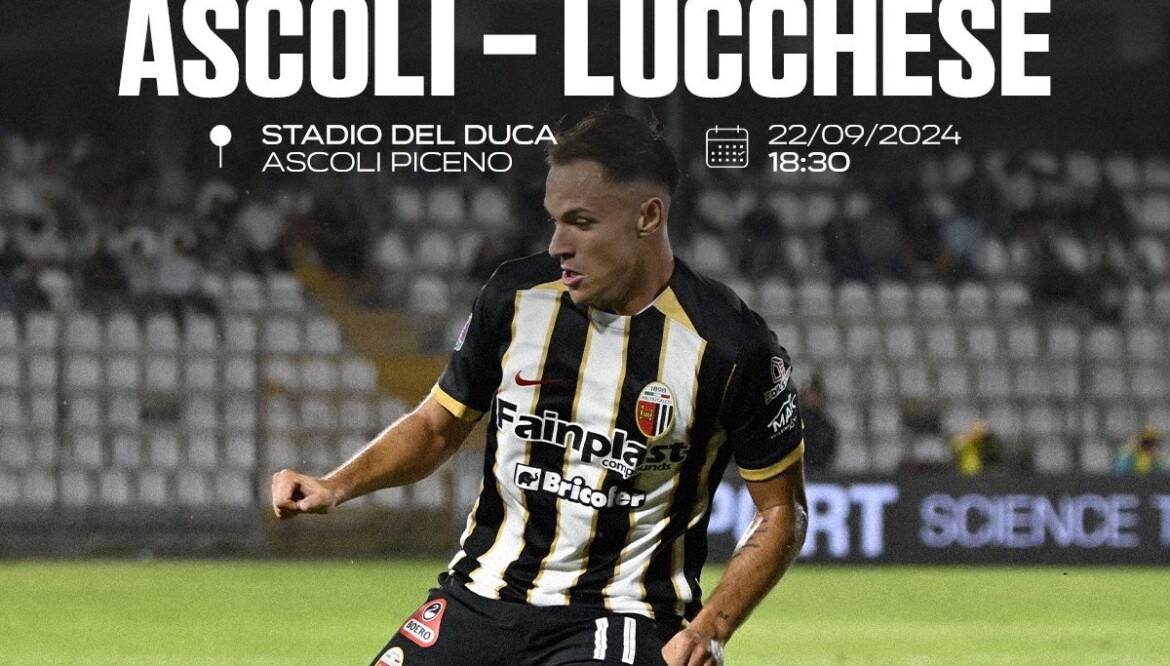 5^ giornata | ASCOLI-LUCCHESE 1-2