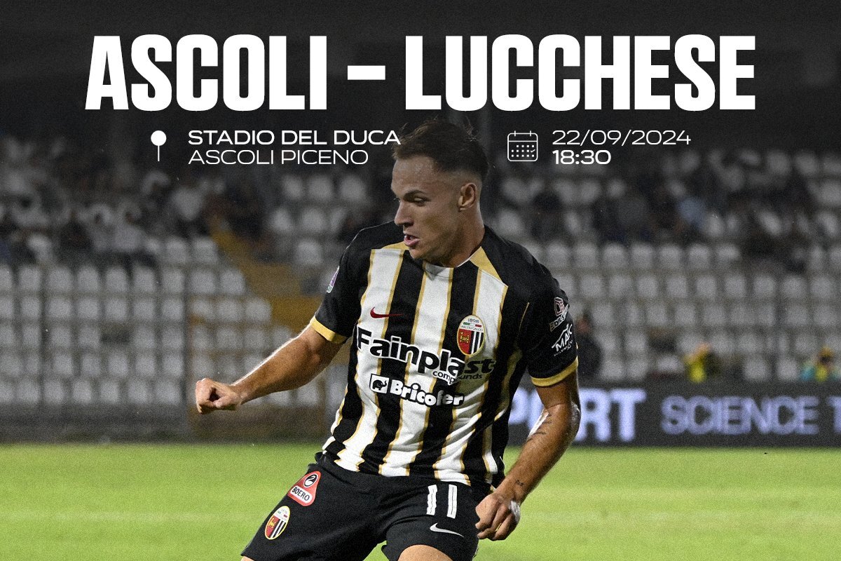 5^ giornata | ASCOLI-LUCCHESE 1-2