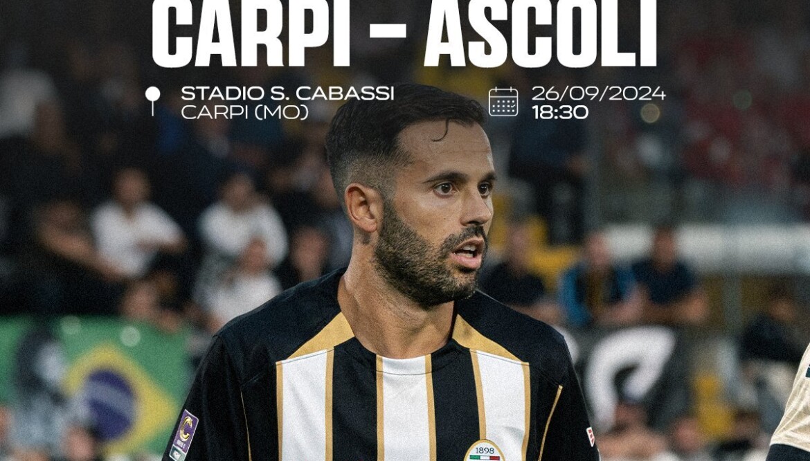 6^ giornata CARPI-ASCOLI 2-2