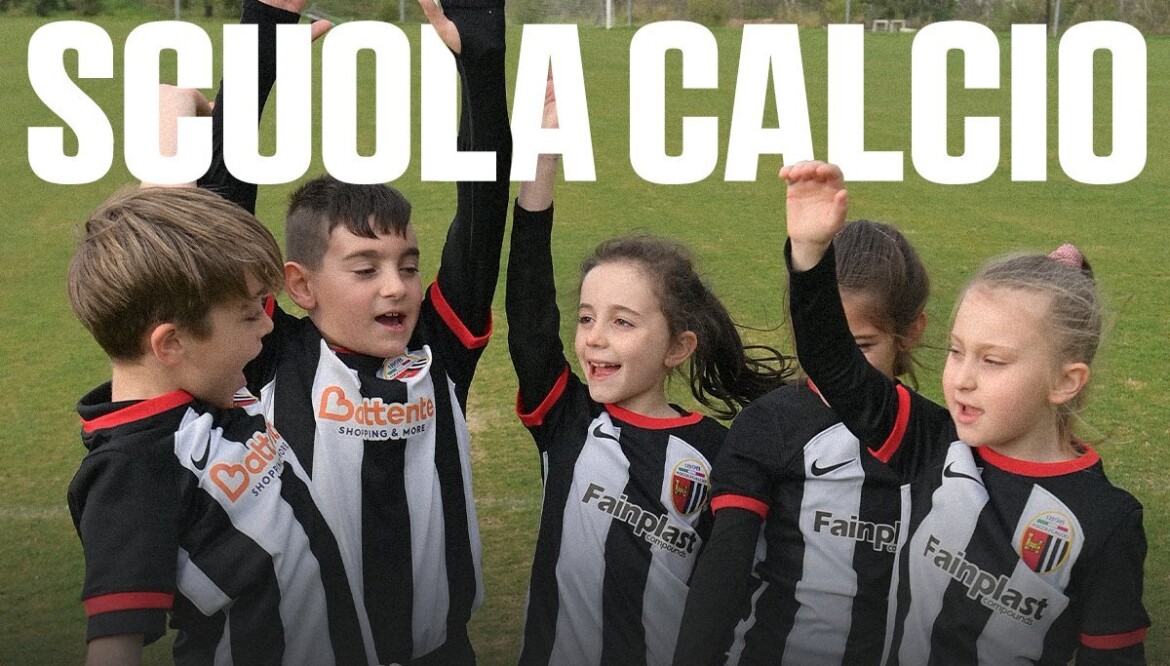 Scuola calcio: aperte le iscrizioni per bambini, bambine e ragazze.