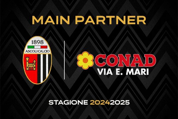 La spesa è più leggera con la partnership Ascoli Calcio-Conad via E. Mari.