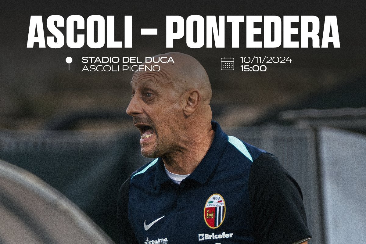 14^ giornata | ASCOLI-PONTEDERA 1-1