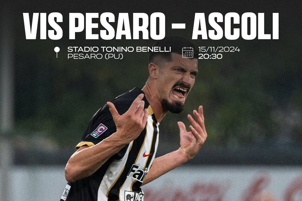 15^ giornata | VIS PESARO-ASCOLI 1-1