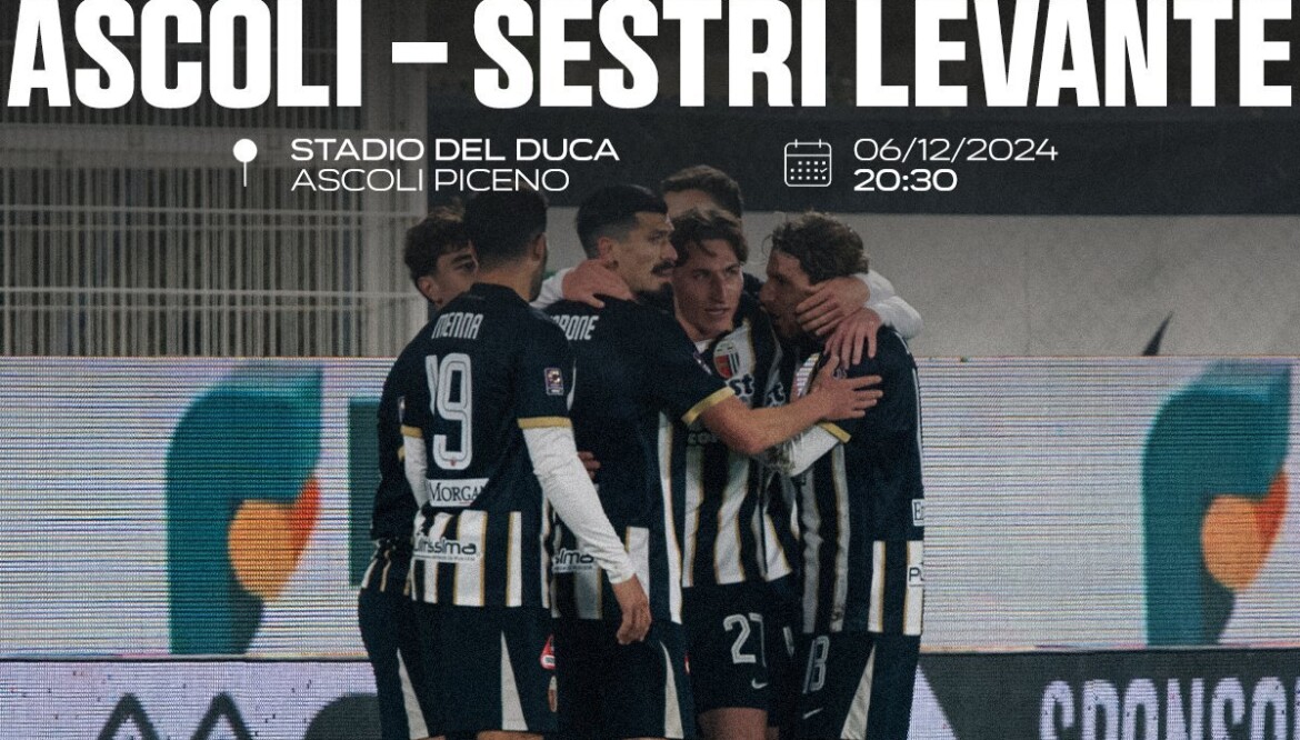 18^ giornata | ASCOLI-SESTRI LEVANTE 4-1