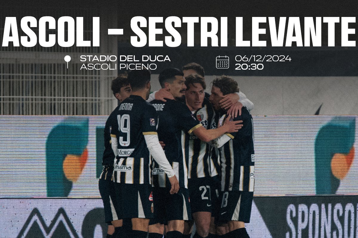 18^ giornata | ASCOLI-SESTRI LEVANTE 4-1