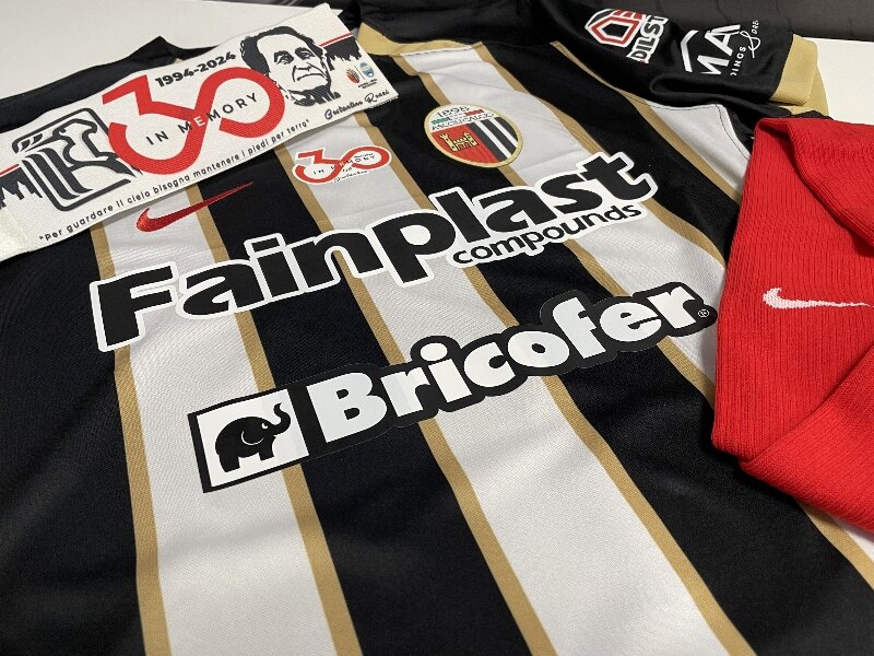 Ascoli-Spal: patch celebrativa e pregara del Cupido Club.