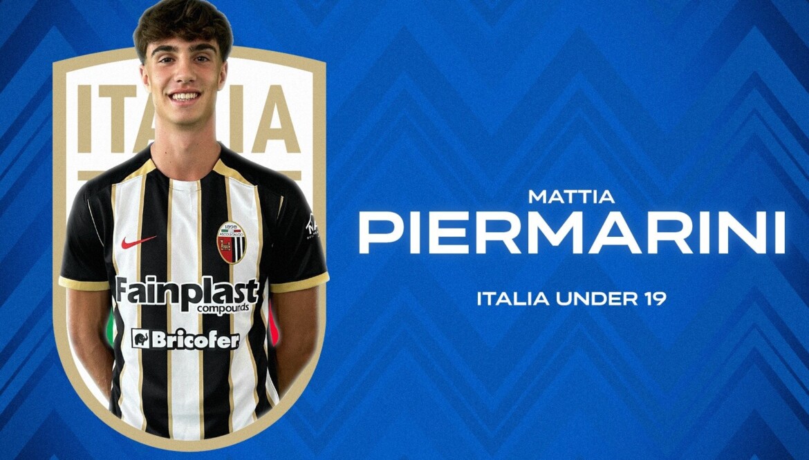 Mattia Piermarini convocato in Nazionale U19 dal CT Bollini