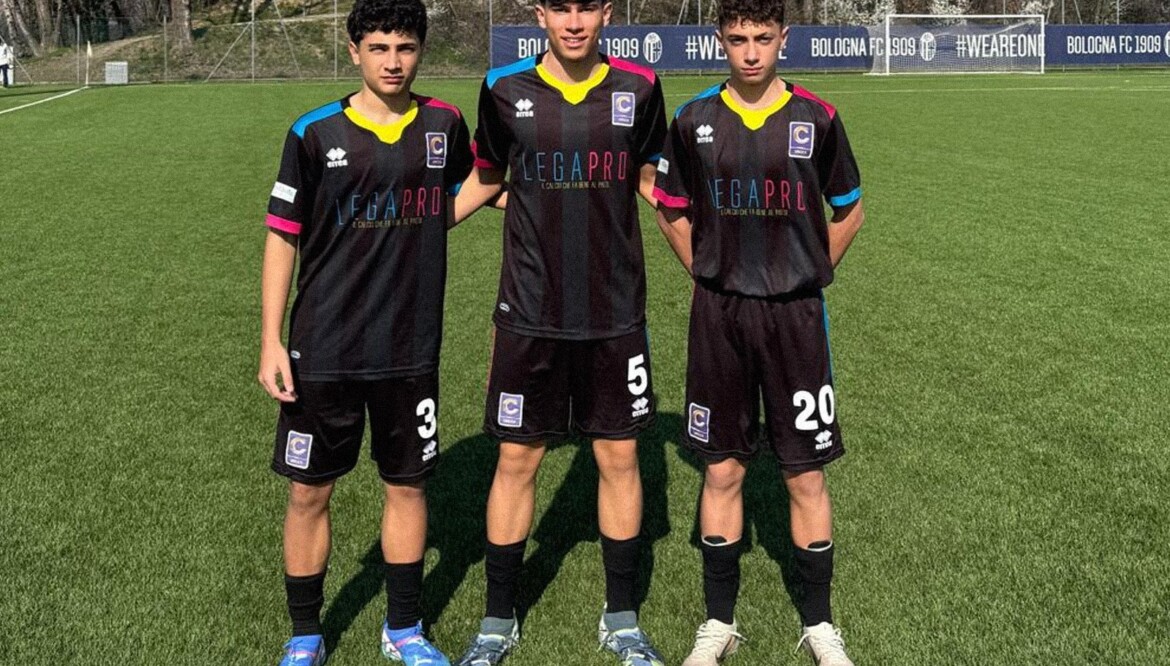 Rappresentativa Lega Pro U15: Sirocchi in gol nell’amichevole col Bologna U15.