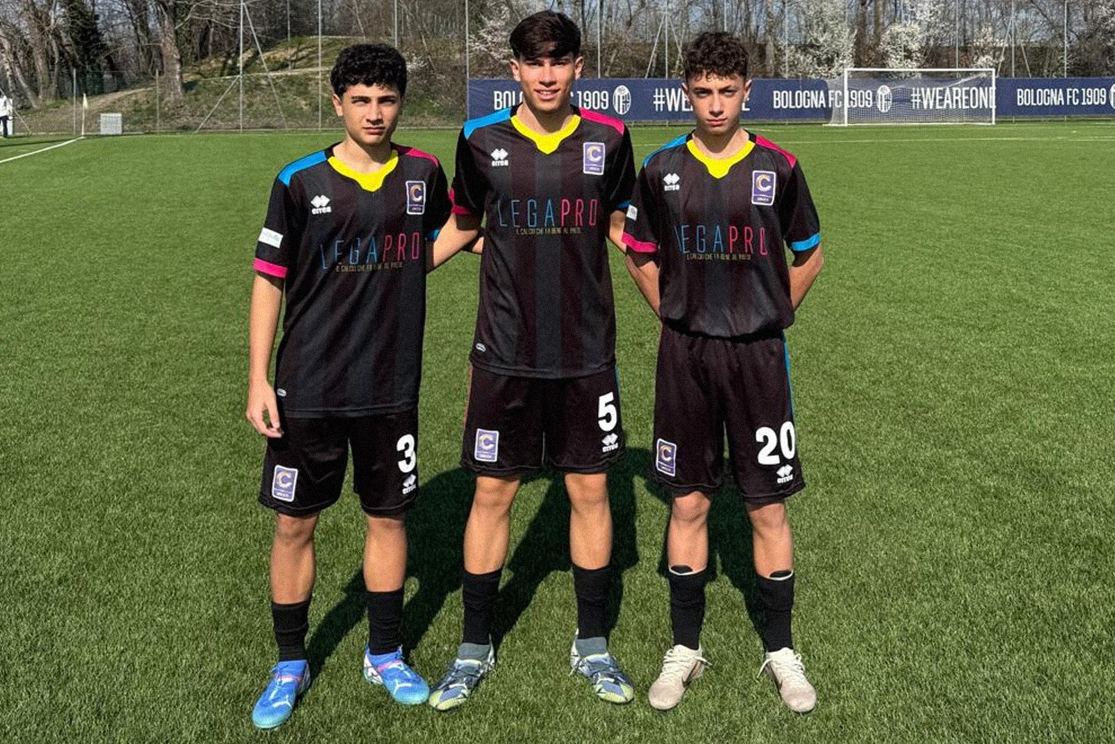 Rappresentativa Lega Pro U15: Sirocchi in gol nell’amichevole col Bologna U15.